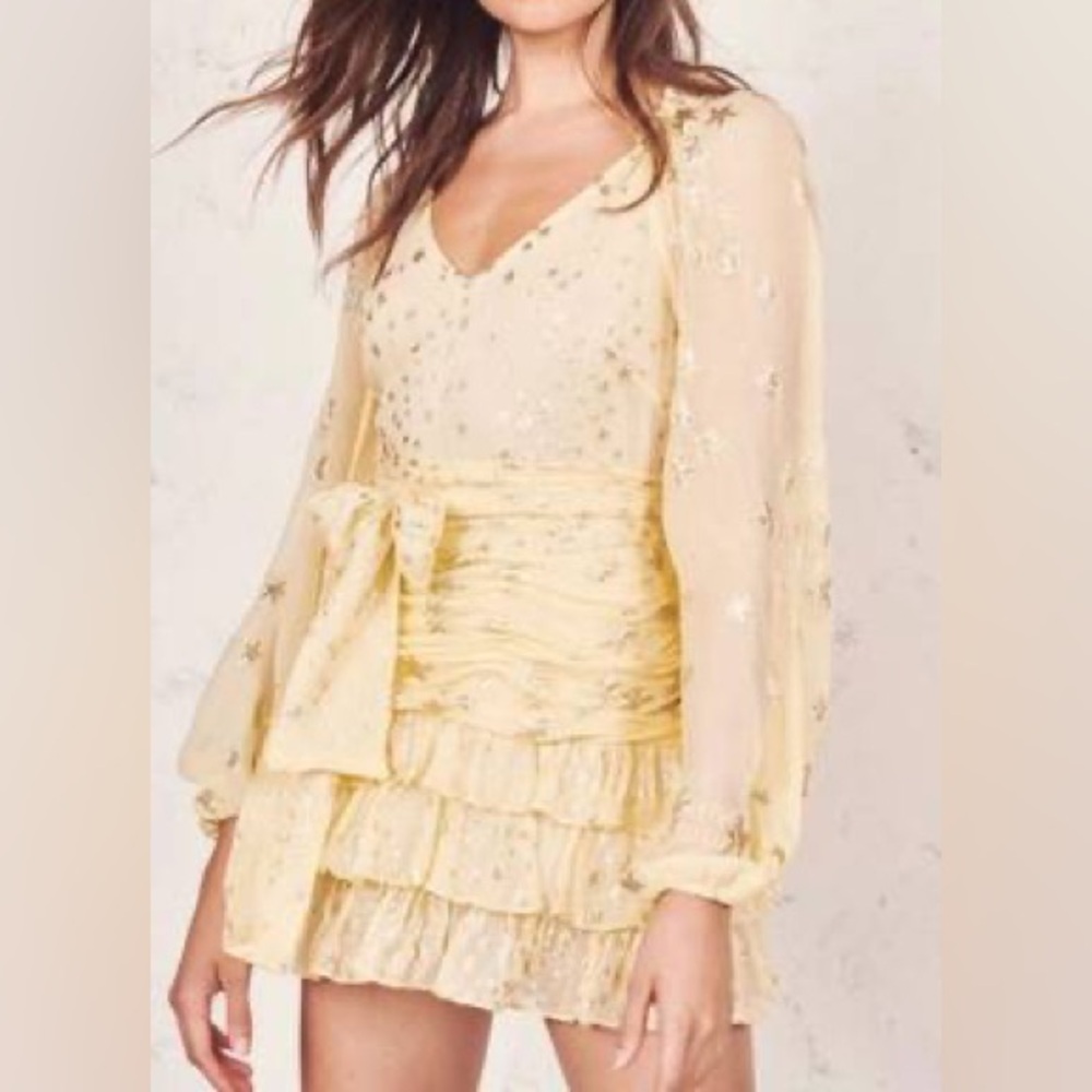 Love Shack Fancy Rina Star Dress